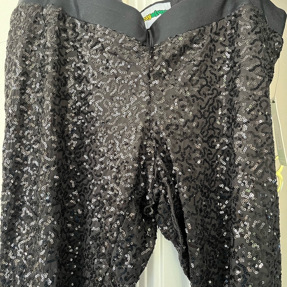 Tipsy Elves Black Sequin Pants